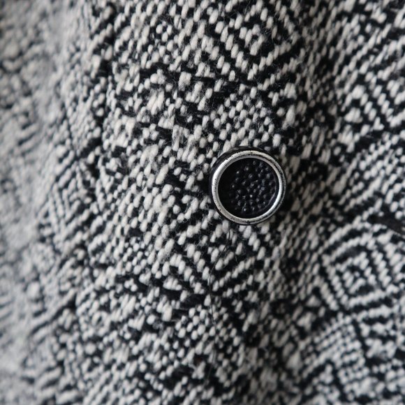 LUXURIOUS WOOL & FAUX FUR JACKET - Picture 7 of 9